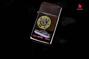 Zippo Slim Xưa 1971 – Cũ – Uss Denver LPD-9 8