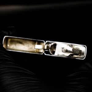 Zippo Xưa 1958 – Cũ – Brushed Chrome – Trơn 2 Mặt – Plain 12