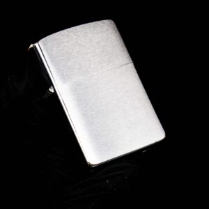 Zippo Xưa 1958 – Cũ – Brushed Chrome – Trơn 2 Mặt – Plain 5
