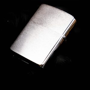 Zippo Xưa 1958 – Cũ – Brushed Chrome – Trơn 2 Mặt – Plain 6