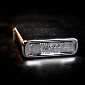 Zippo Xưa 1958 – Cũ – Brushed Chrome – Trơn 2 Mặt – Plain 8
