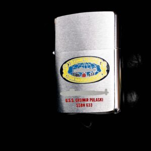 Zippo Xưa 1964 – Uss Casimir Pulaski SSBN 633 6