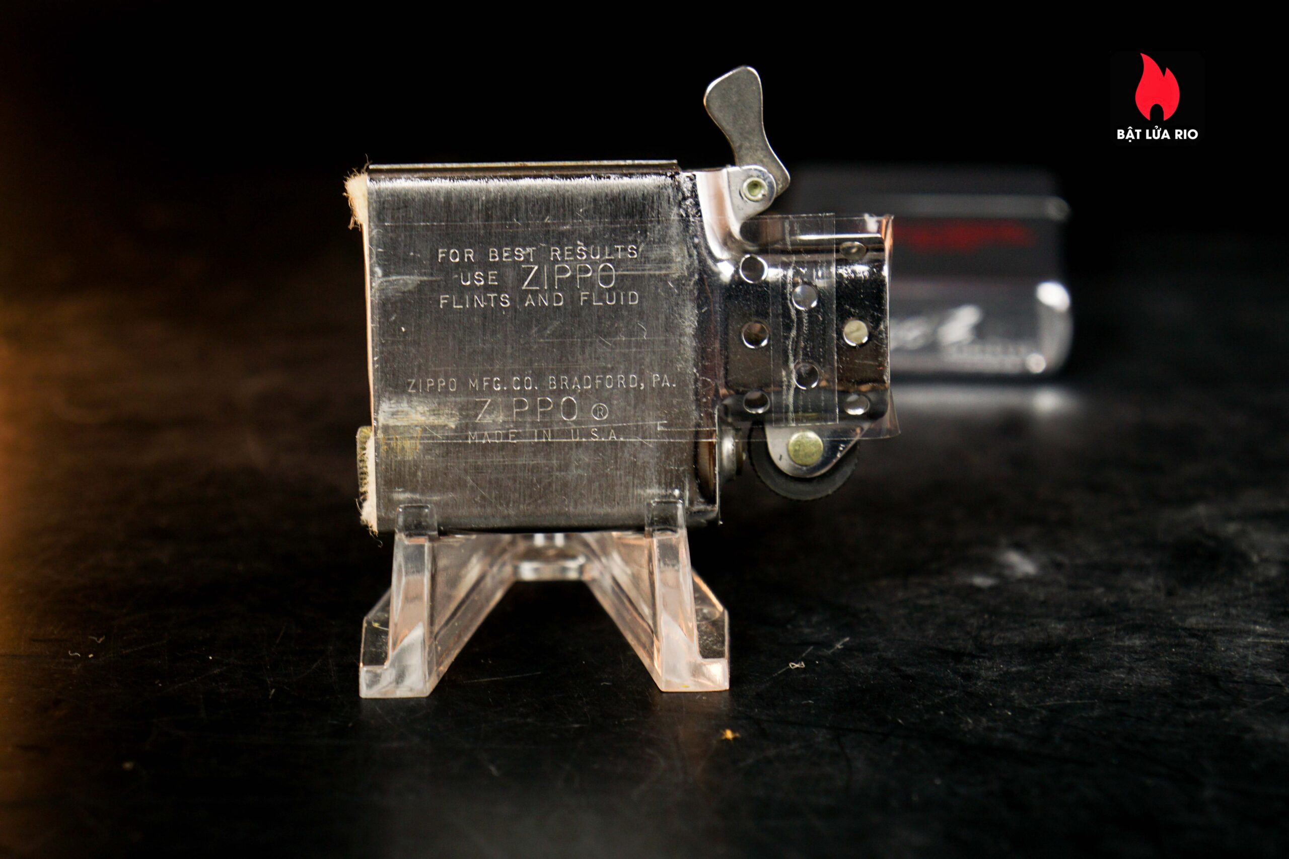 Zippo Xưa 1970 – Lea & Perrins Worcestershire Sauce 10