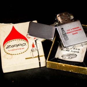 Zippo Xưa 1970 – Lea & Perrins Worcestershire Sauce 2