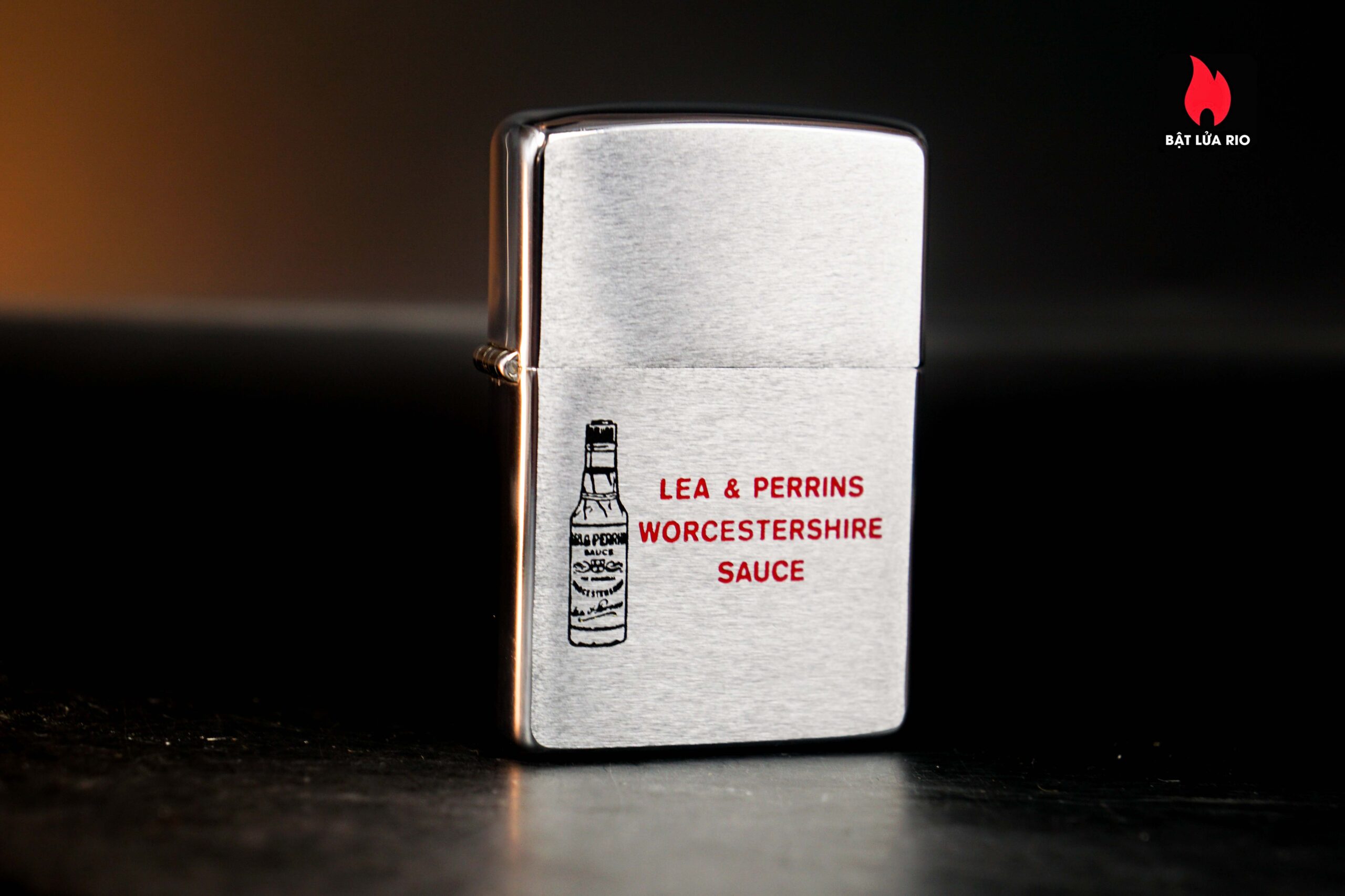 Zippo Xưa 1970 – Lea & Perrins Worcestershire Sauce 8