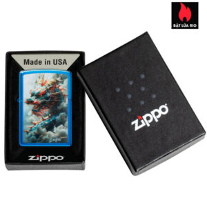 Zippo 46686 - Zippo Mazzi® Cloud Dragon High Polish Blue 3