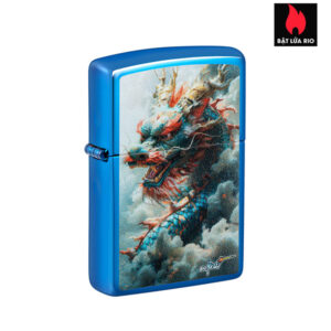 Zippo 46686 - Zippo Mazzi® Cloud Dragon High Polish Blue