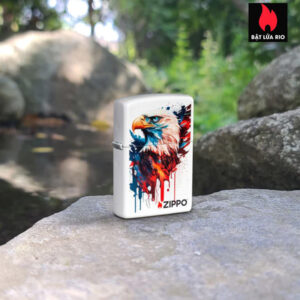 Zippo 46692 - Zippo Painted Eagle White Matte 1