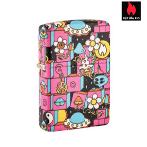 Zippo 48779 - Zippo Abstract Zippo 540 Color Glow In The Dark