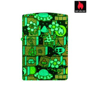 Zippo 48779 - Zippo Abstract Zippo 540 Color Glow In The Dark 6