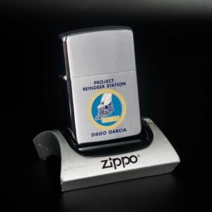 Zippo Xưa 1971 - Reindeer Station Seabees on Diego Garcia
