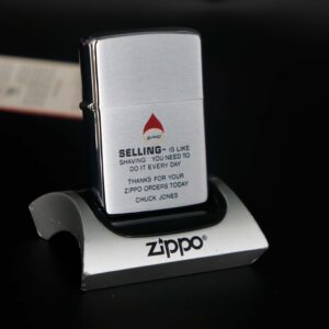 Zippo Xưa 1975 – Salesman Zippo – Chuck Jones
