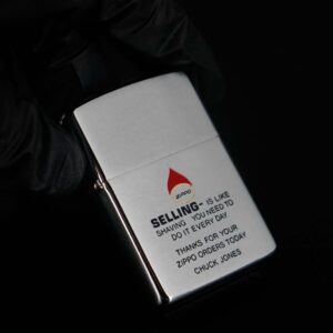 Zippo Xưa 1975 – Salesman Zippo – Chuck Jones 5