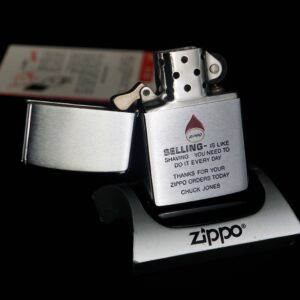 Zippo Xưa 1975 – Salesman Zippo – Chuck Jones 8