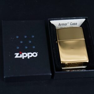 Zippo 2019 Armor High Polish Gold Plate 1