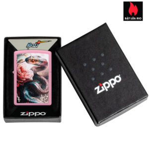 Zippo 46685 - Zippo Mazzi® Lotus Snake Pink Matte 2