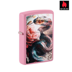 Zippo 46685 - Zippo Mazzi® Lotus Snake Pink Matte