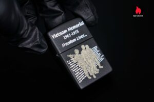 Zippo La Mã 1999 – VIETNAM Memorial 1961-1975 Freedom Lives 8