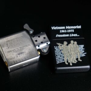 Zippo La Mã 1999 – VIETNAM Memorial 1961-1975 Freedom Lives 9