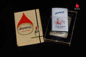 Zippo Xưa 1961 – Salesman Zippo – "I'm On My Way To" S. PAUL SCARANI VINELAND 2