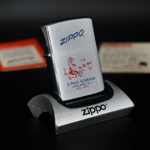Zippo Xưa 1961 – Salesman Zippo – "I'm On My Way To" S. PAUL SCARANI VINELAND