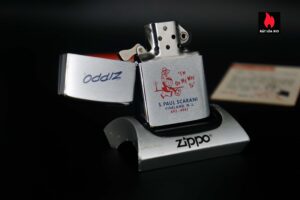 Zippo Xưa 1961 – Salesman Zippo – "I'm On My Way To" S. PAUL SCARANI VINELAND 9