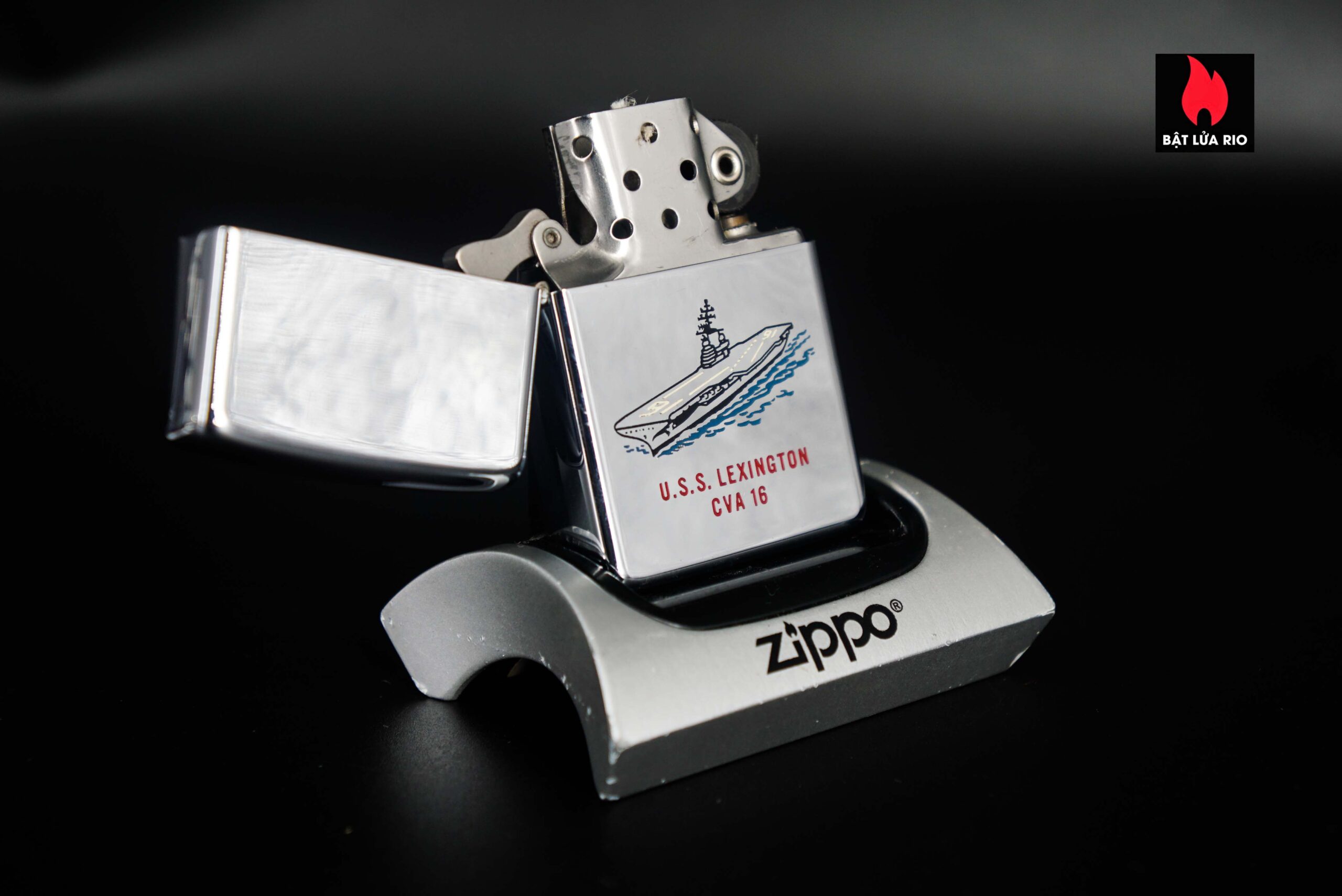 Zippo Xưa 1961 – USS Lexington CVA-16 11
