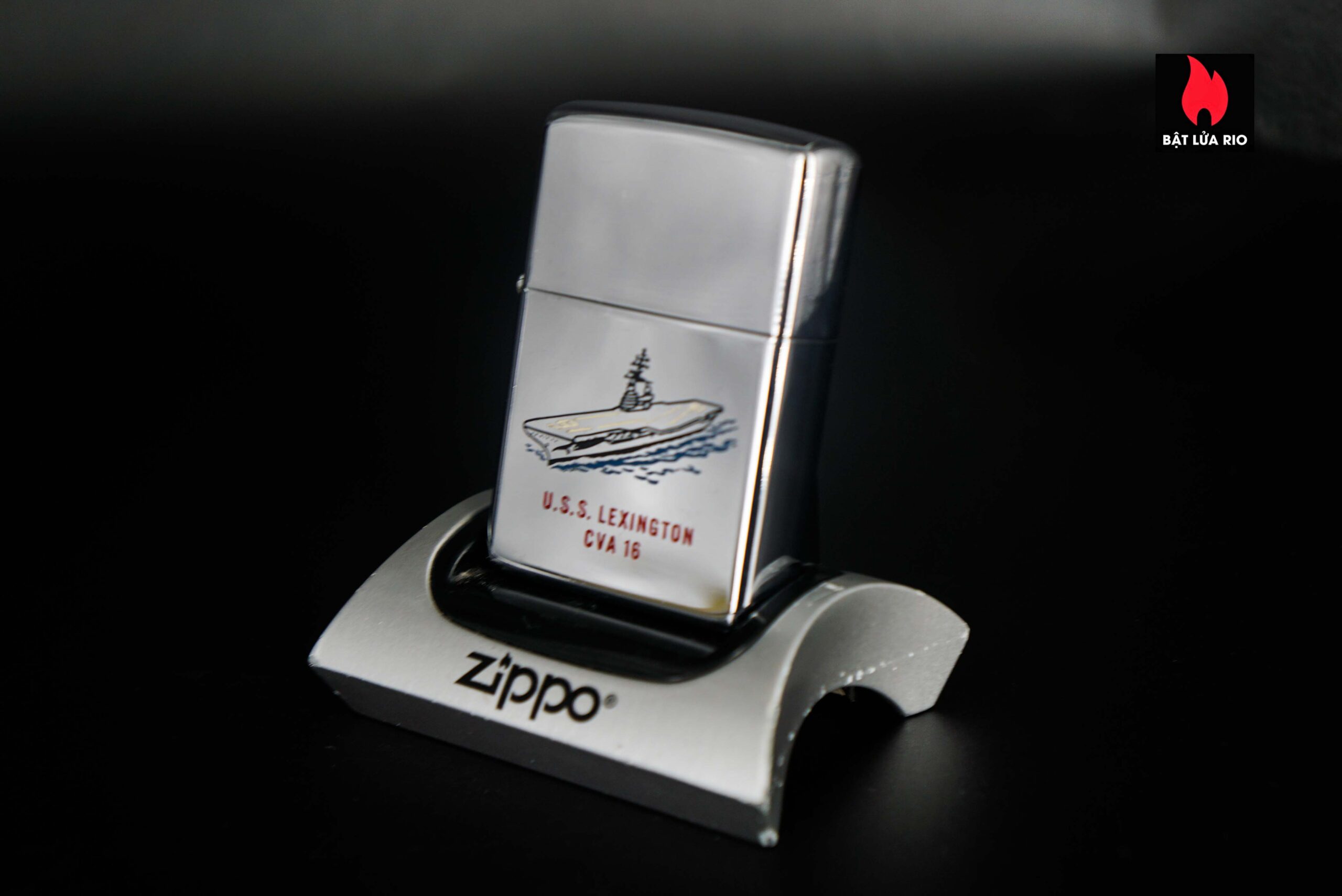 Zippo Xưa 1961 – USS Lexington CVA-16 12