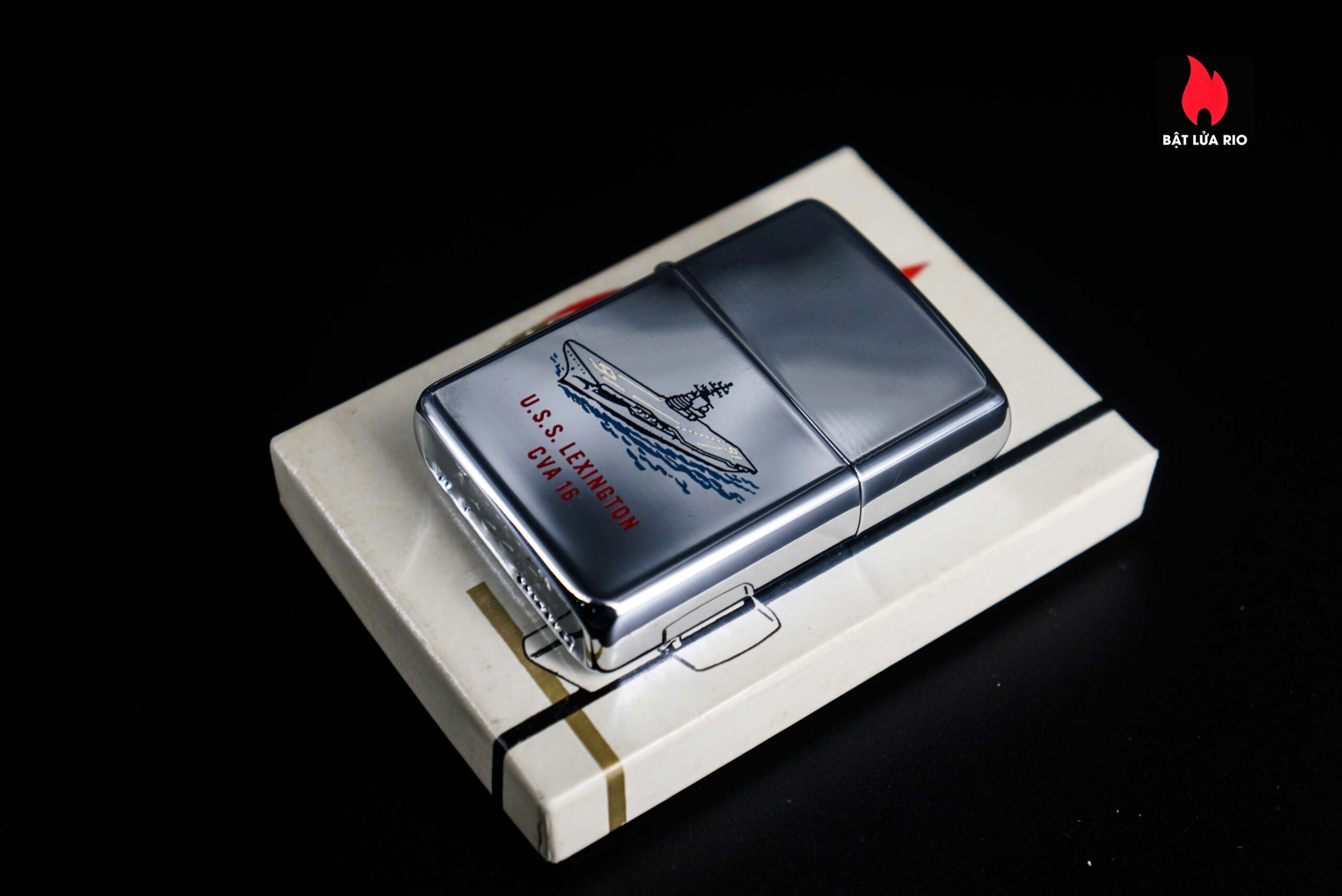 Zippo Xưa 1961 – USS Lexington CVA-16 5