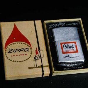 Zippo Xưa 1963 – Salesman Zippo – Calvert Associates Welcome Advertising 1