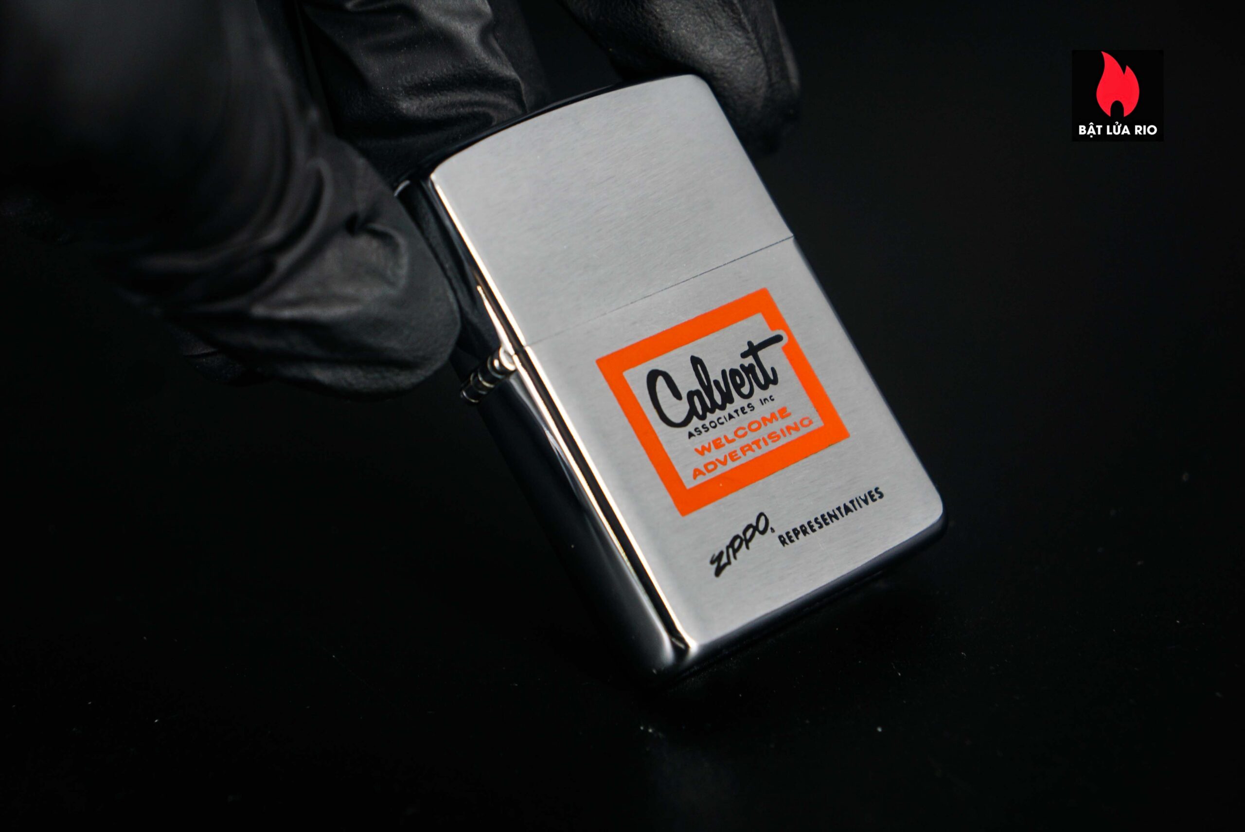 Zippo Xưa 1963 – Salesman Zippo – Calvert Associates Welcome Advertising 10