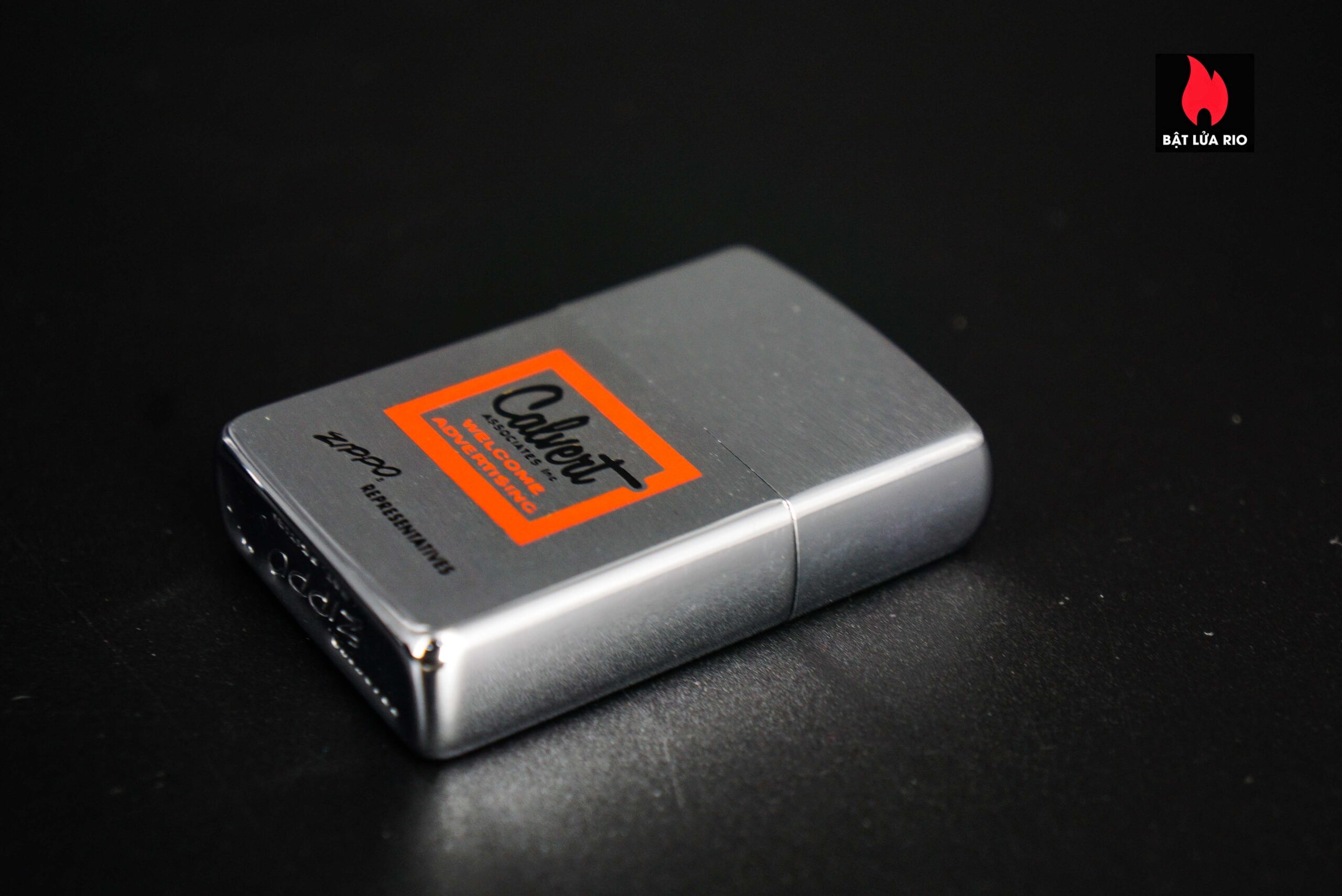 Zippo Xưa 1963 – Salesman Zippo – Calvert Associates Welcome Advertising 11