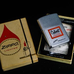 Zippo Xưa 1963 – Salesman Zippo – Calvert Associates Welcome Advertising 2