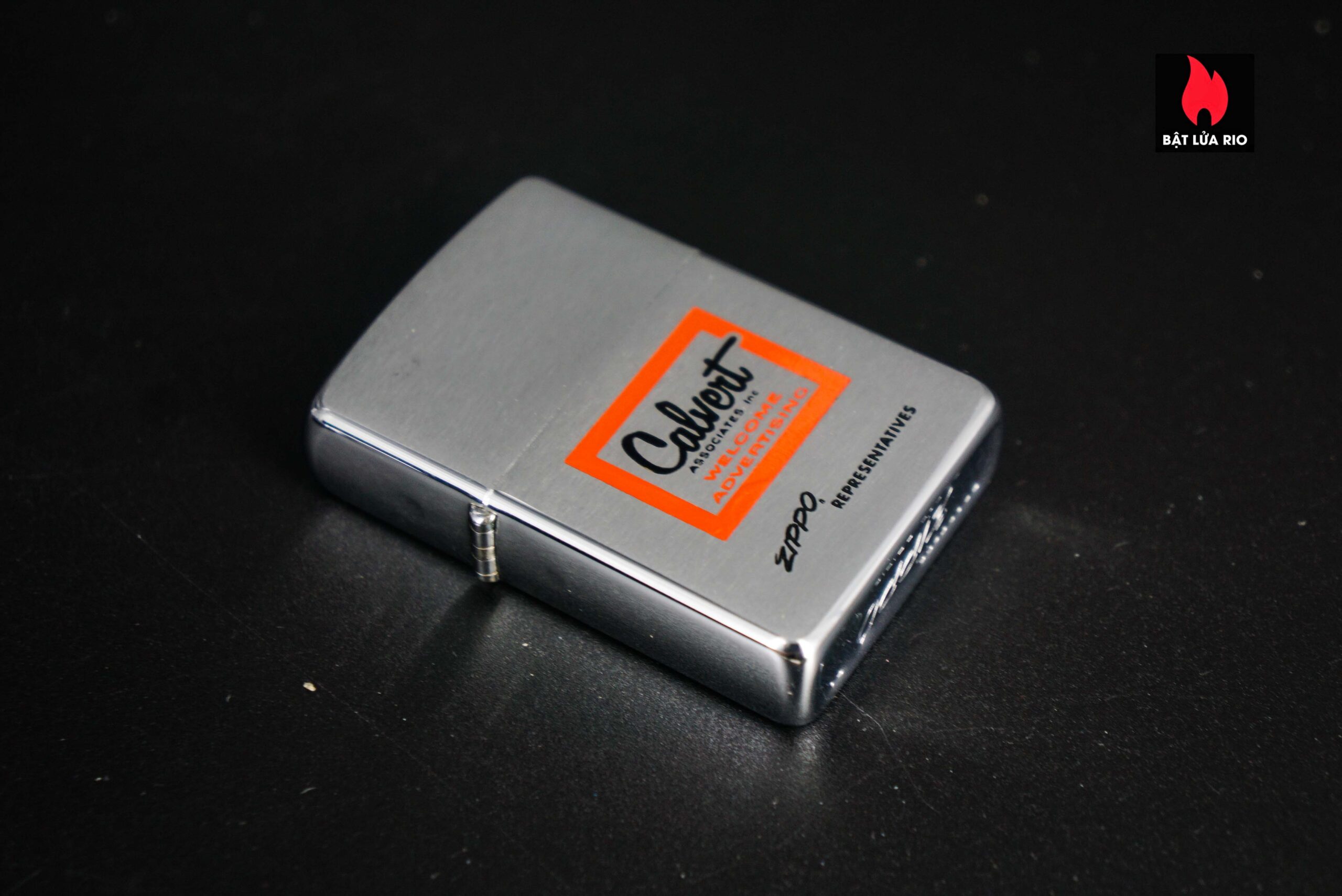 Zippo Xưa 1963 – Salesman Zippo – Calvert Associates Welcome Advertising 9