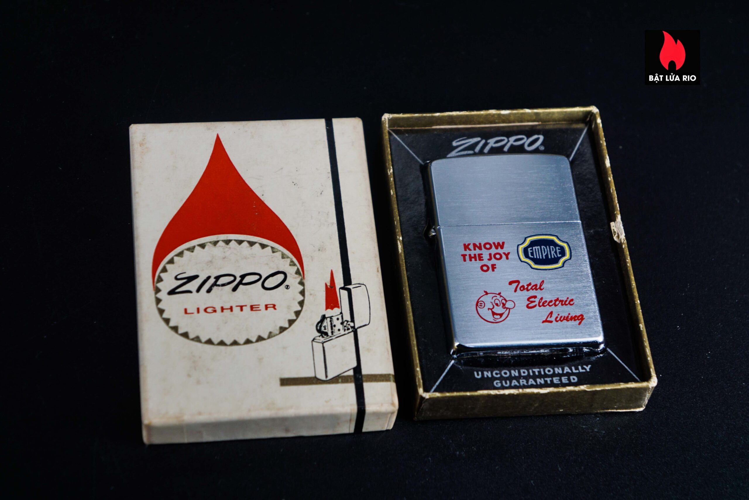 Zippo Xưa 1964 – Reddy Kilowatt Empire 1