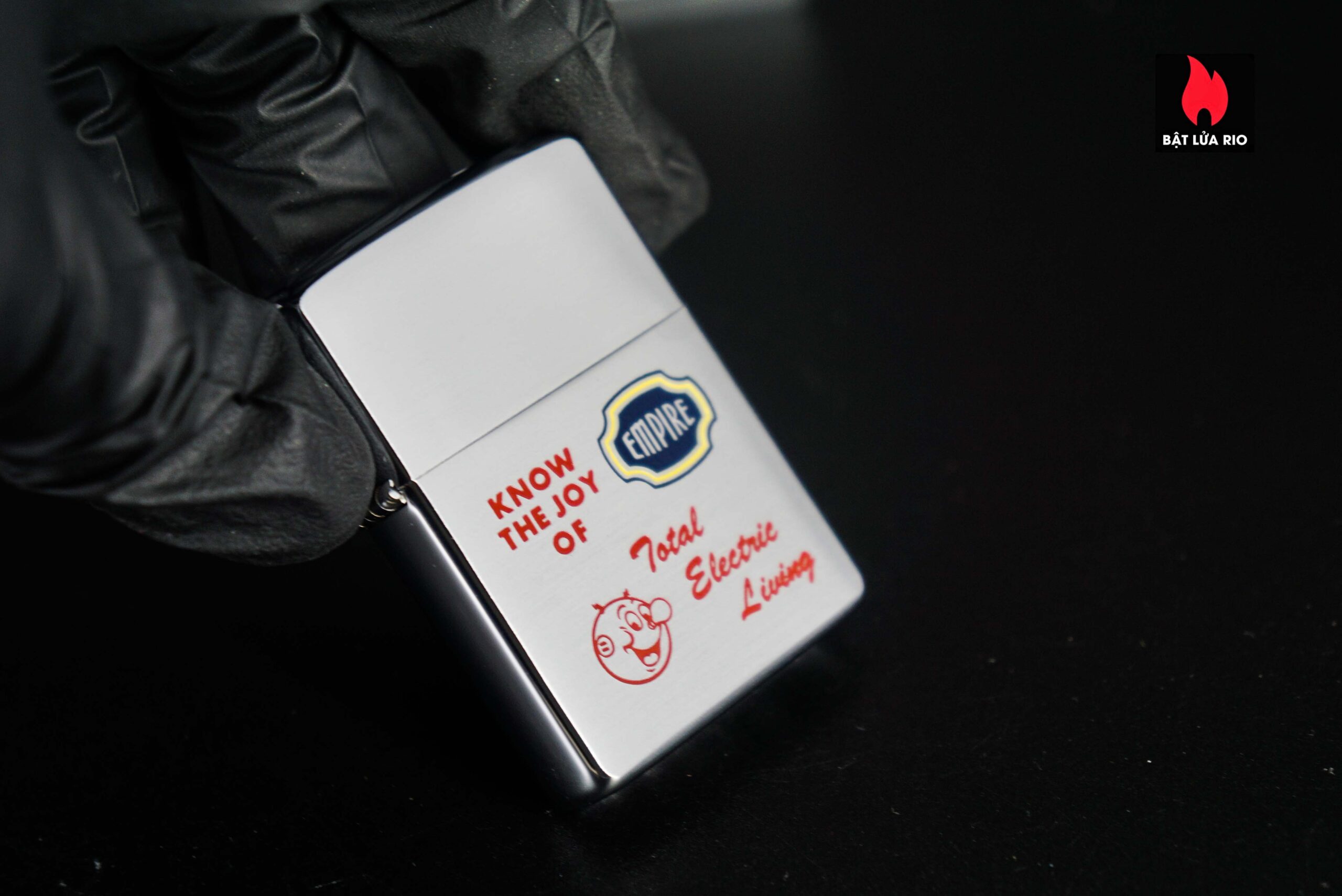Zippo Xưa 1964 – Reddy Kilowatt Empire 6