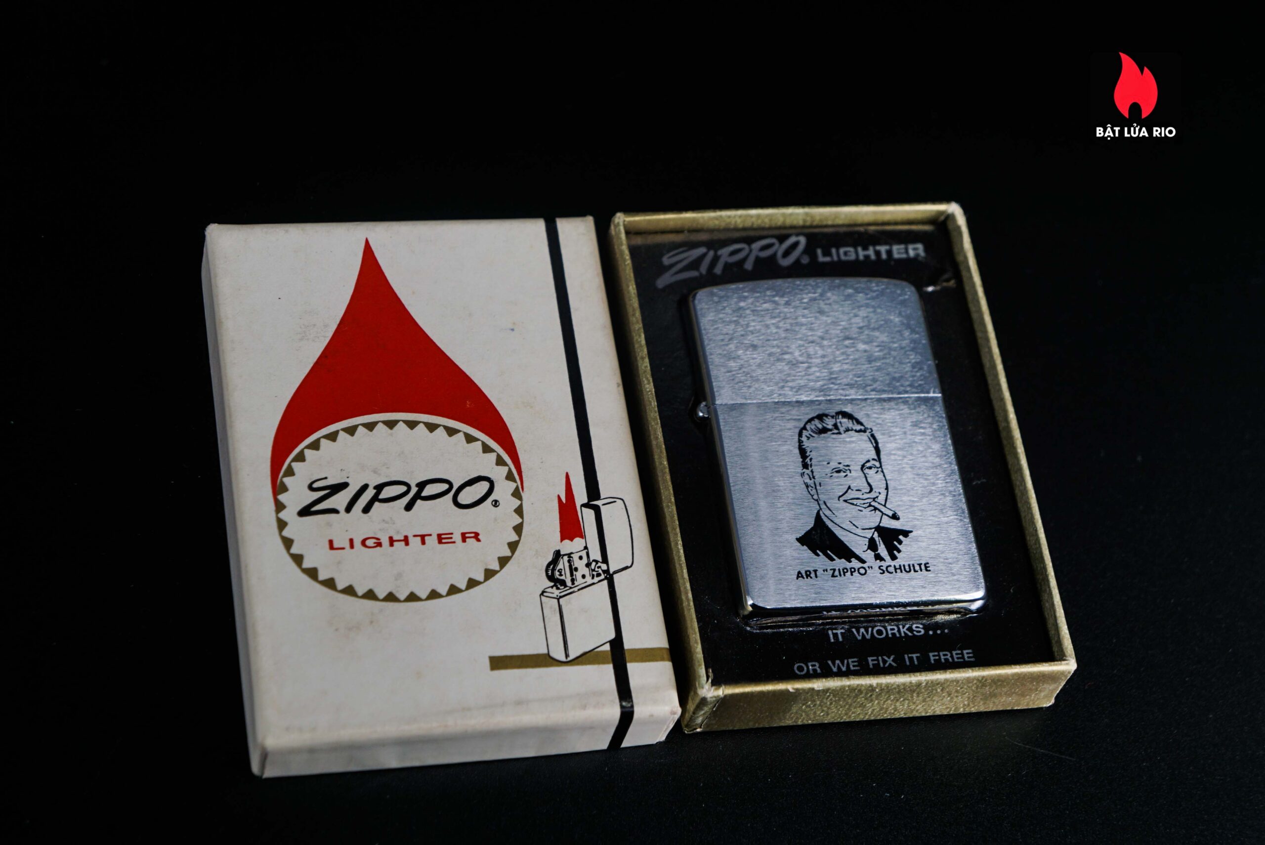 Zippo Xưa 1964 – Salesman Zippo – ART " ZIPPO " SCHULTE 1