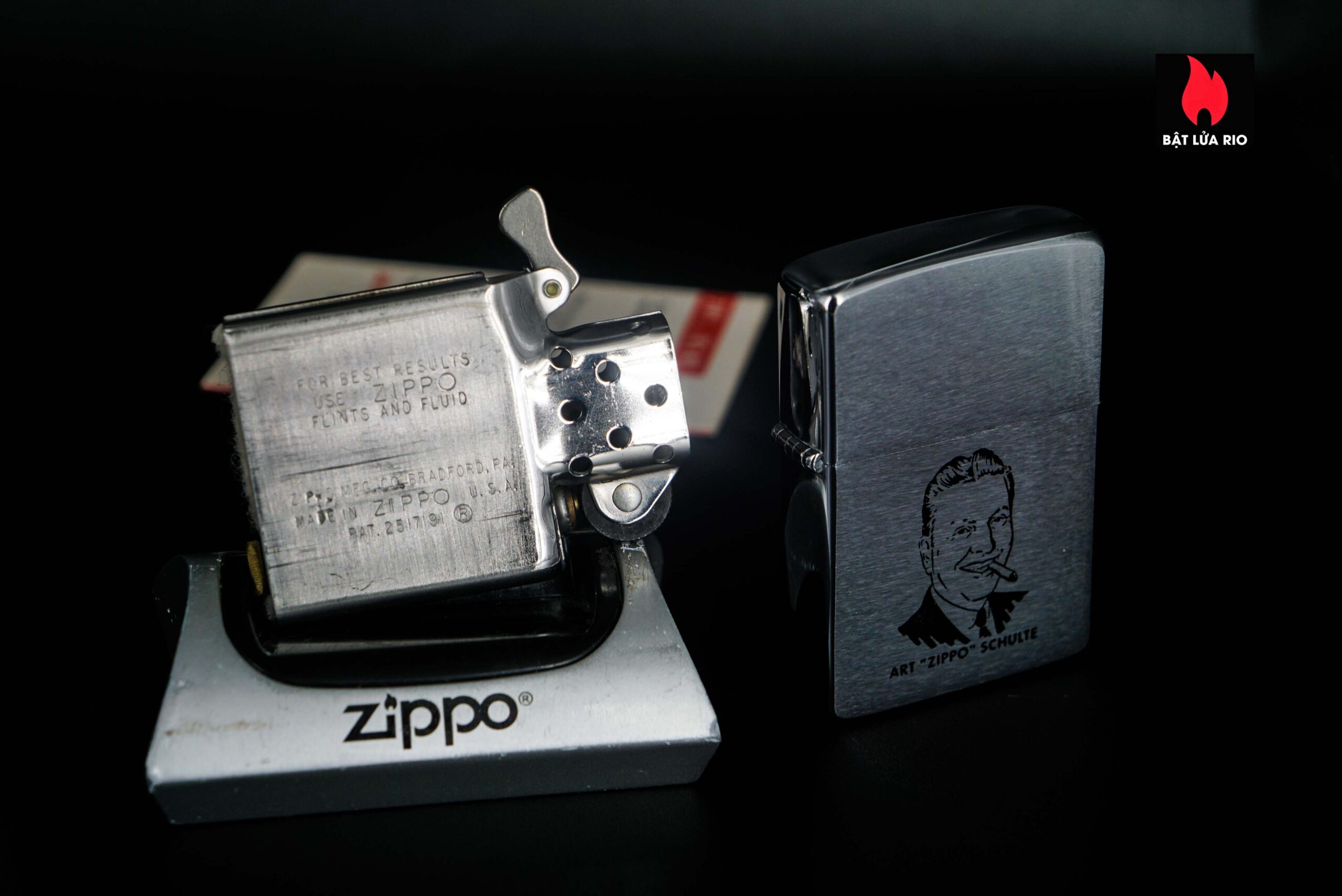 Zippo Xưa 1964 – Salesman Zippo – ART " ZIPPO " SCHULTE 12