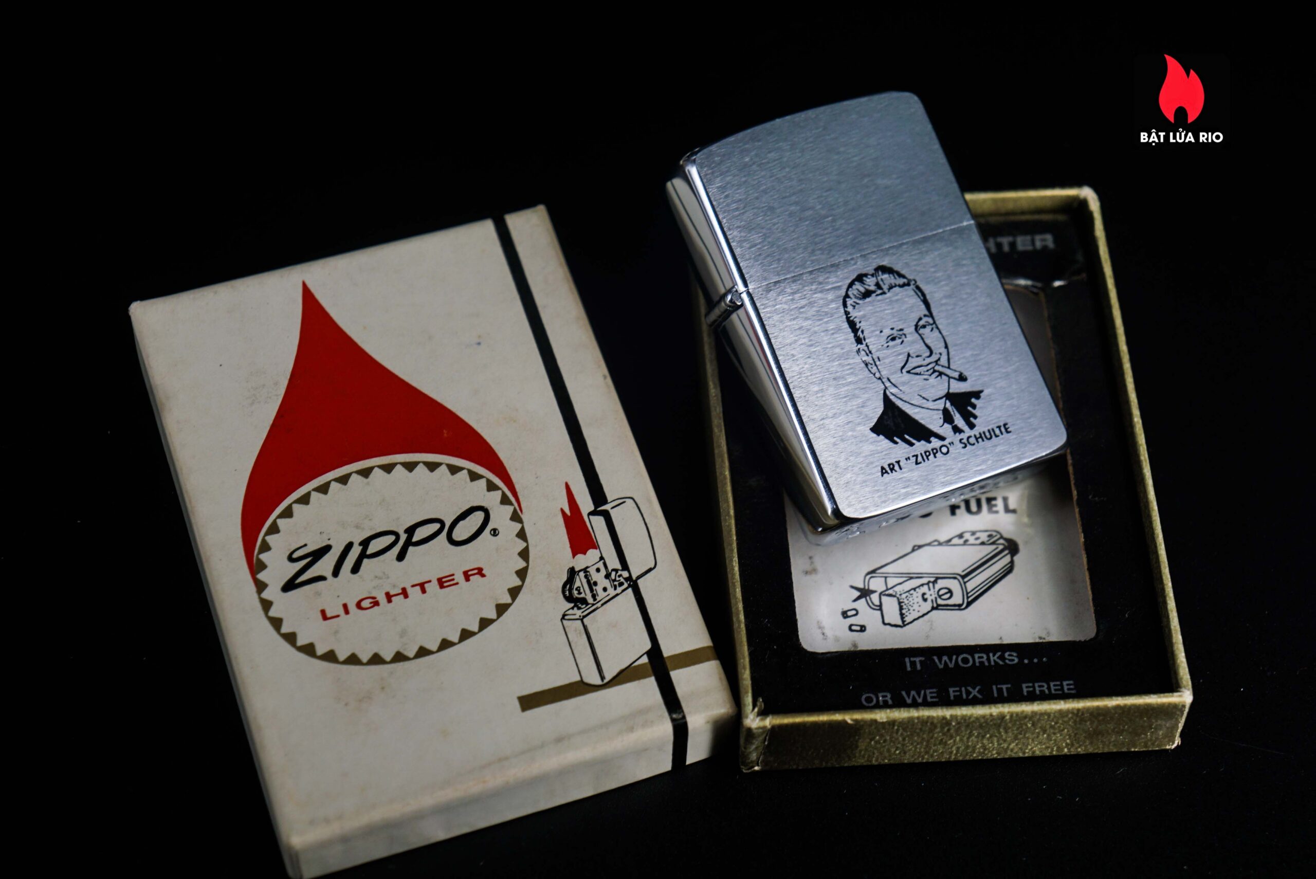Zippo Xưa 1964 – Salesman Zippo – ART " ZIPPO " SCHULTE 2