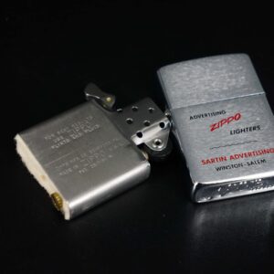 Zippo Xưa 1964 – Salesman Zippo – Sartin Advertising Winston-Salem 9