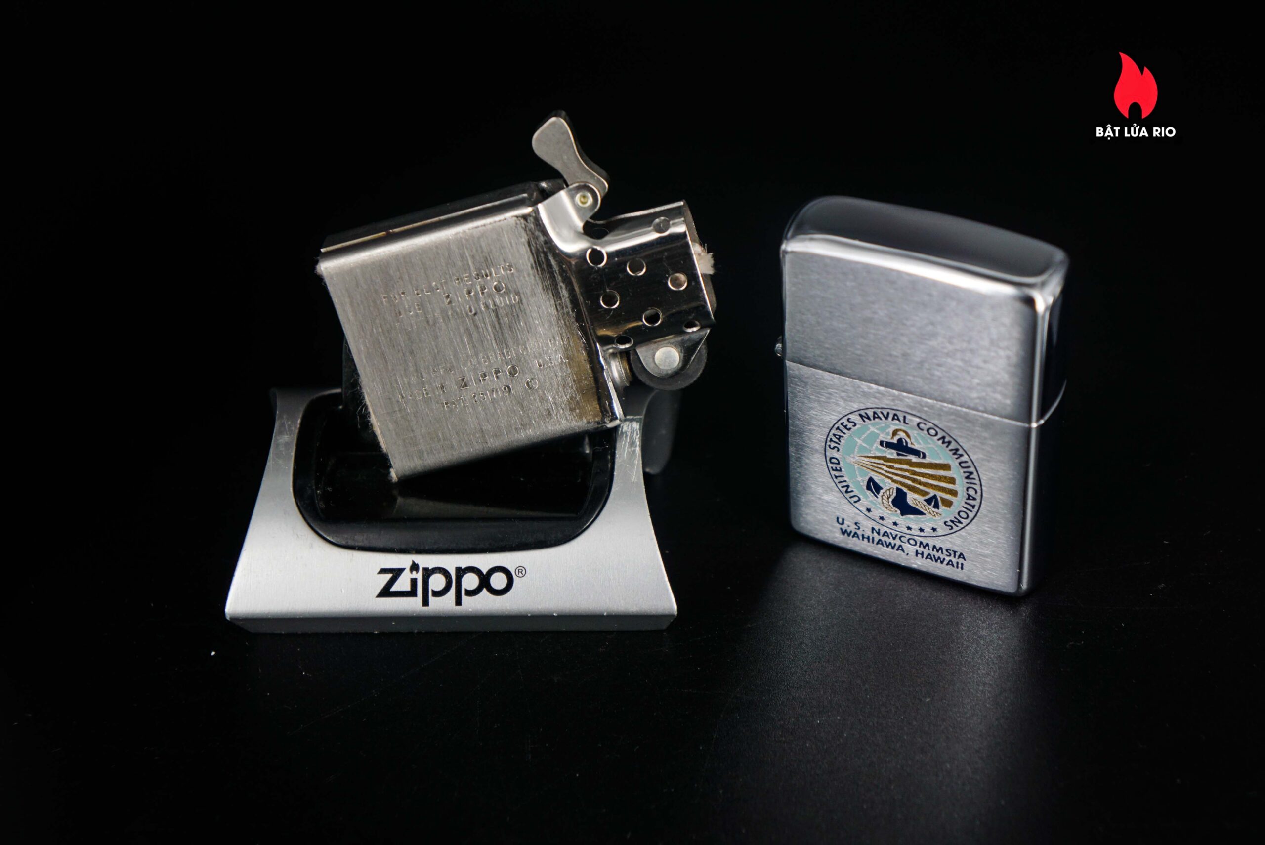 Zippo Xưa 1967 – U.S. Naval Communications Station - NAVCOMMSTA 13