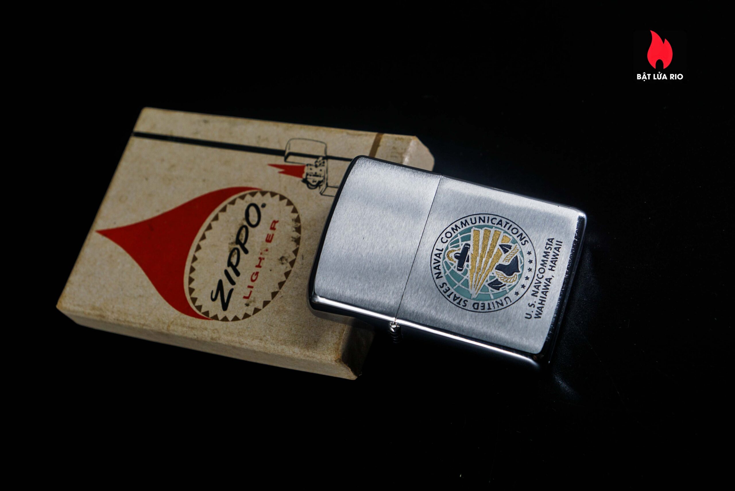 Zippo Xưa 1967 – U.S. Naval Communications Station - NAVCOMMSTA 14