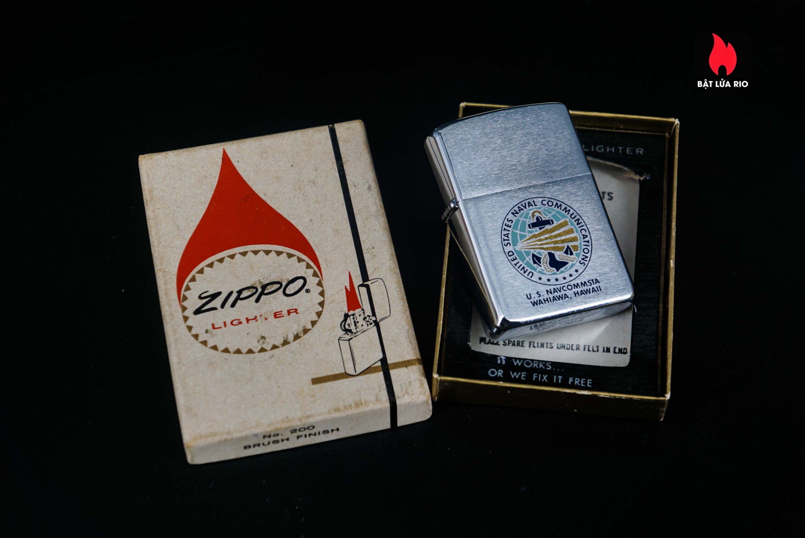 Zippo Xưa 1967 – U.S. Naval Communications Station - NAVCOMMSTA 2