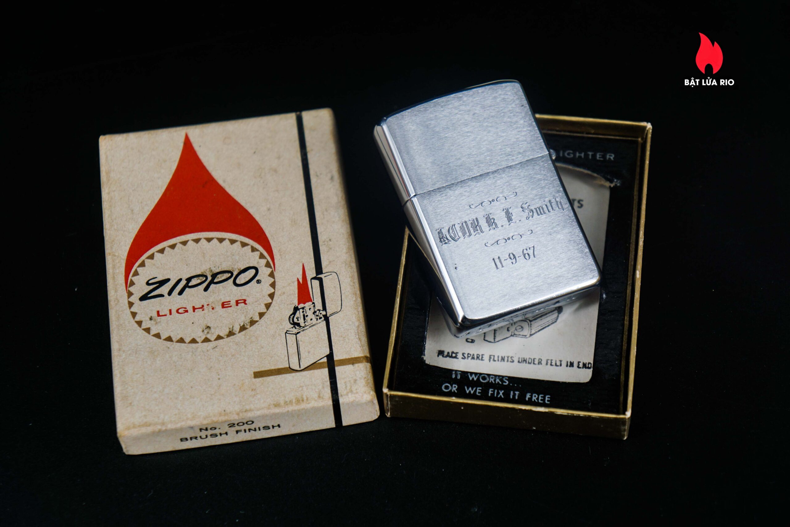 Zippo Xưa 1967 – U.S. Naval Communications Station - NAVCOMMSTA 4