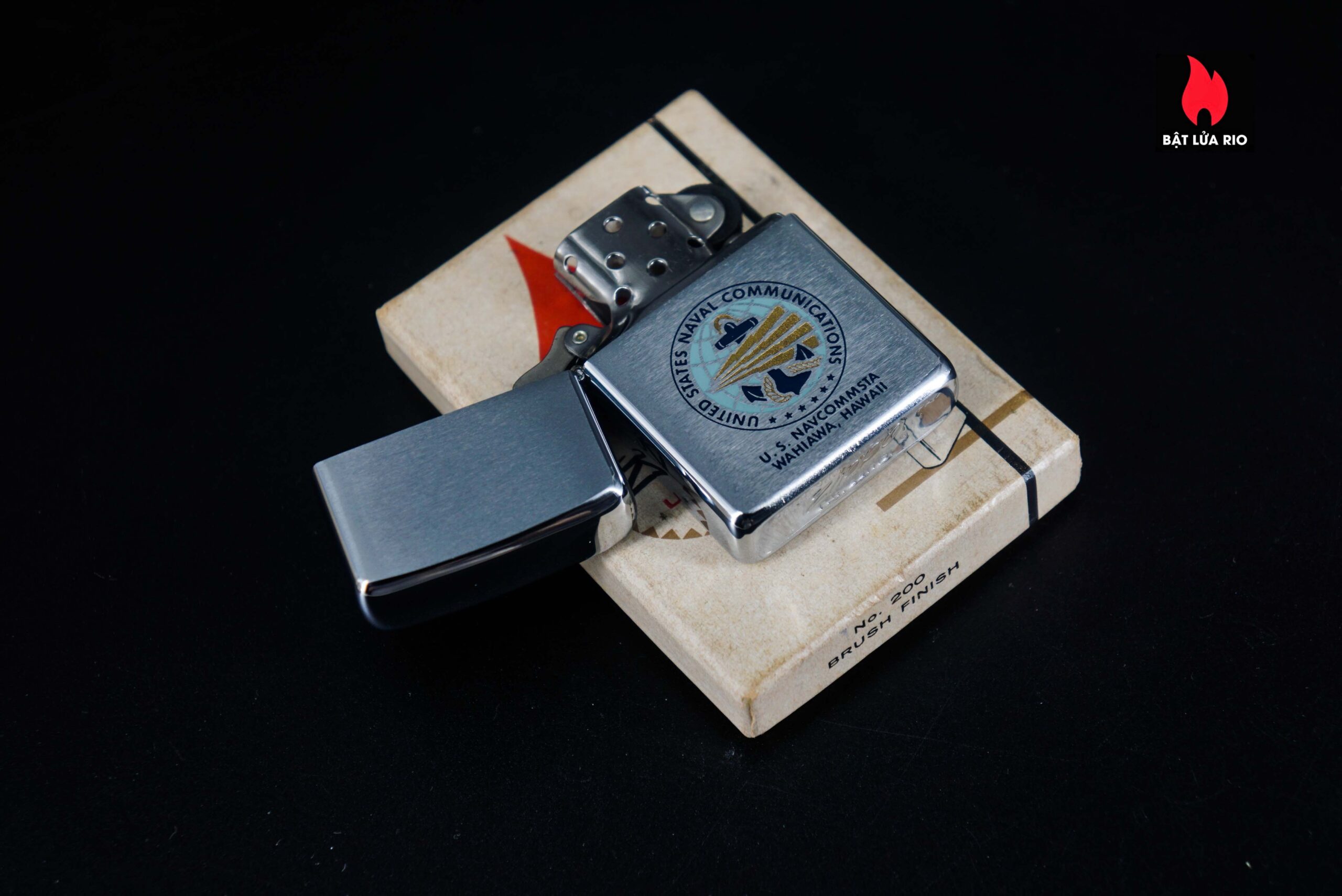 Zippo Xưa 1967 – U.S. Naval Communications Station - NAVCOMMSTA 6