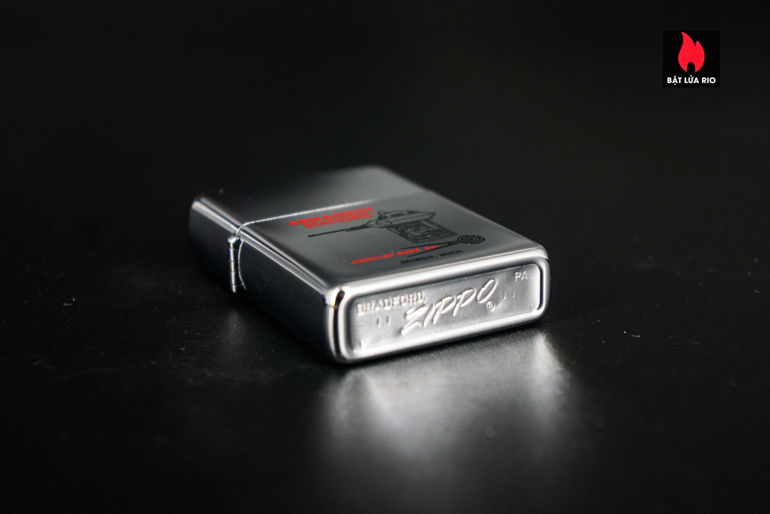 Zippo Xưa 1970 – Armament Stations - Cadillac Gage Co. 4