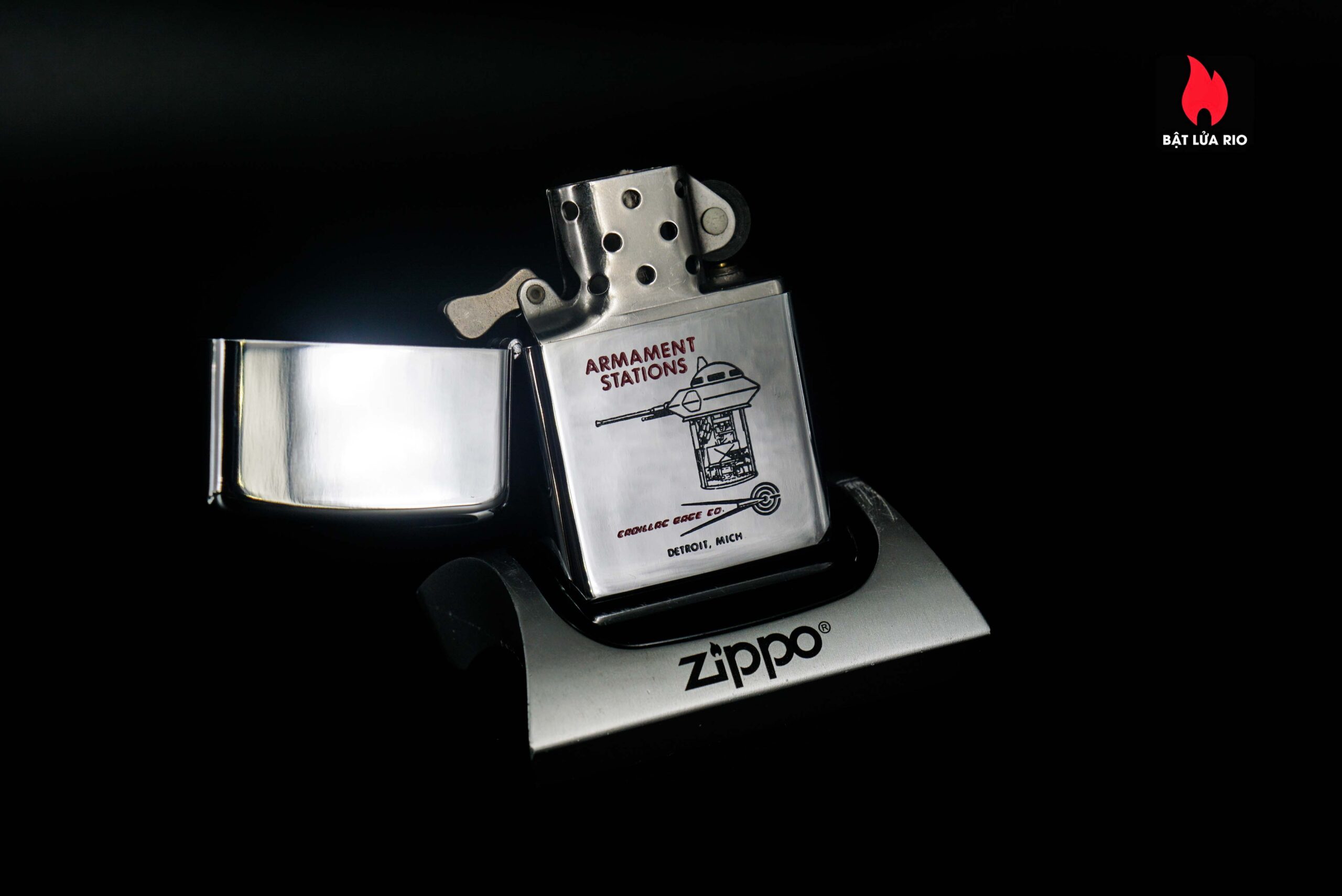 Zippo Xưa 1970 – Armament Stations - Cadillac Gage Co. 6