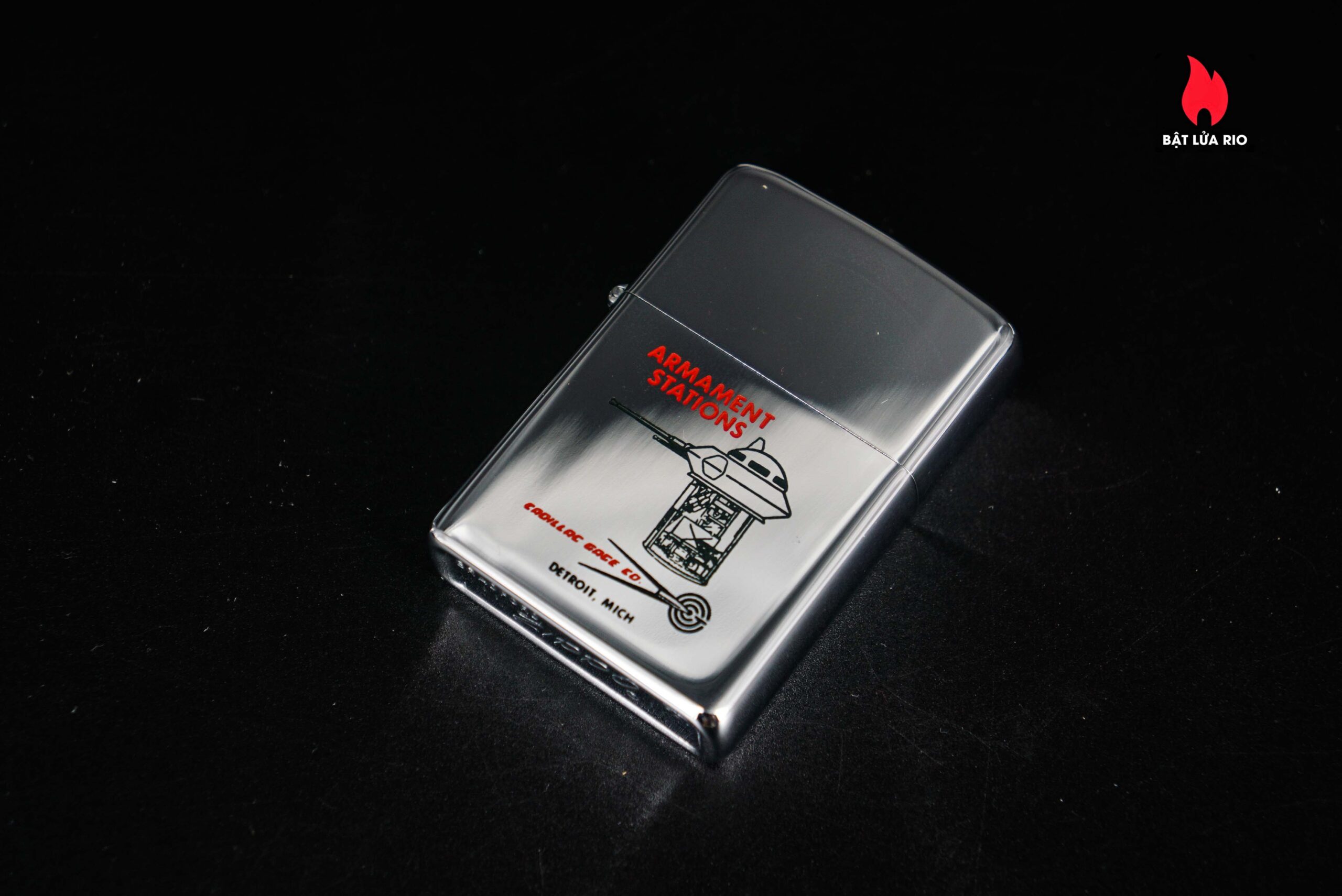 Zippo Xưa 1970 – Armament Stations - Cadillac Gage Co. 8