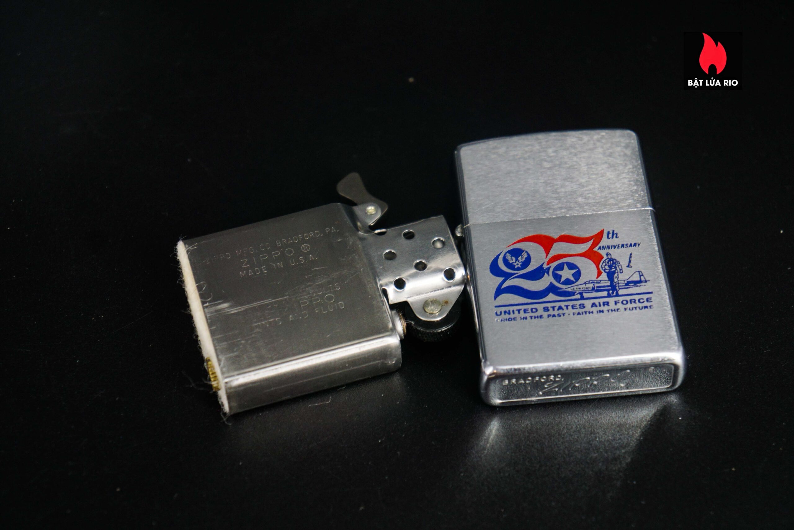Zippo Xưa 1972 – Air Force United States 25Th Anniversary 9