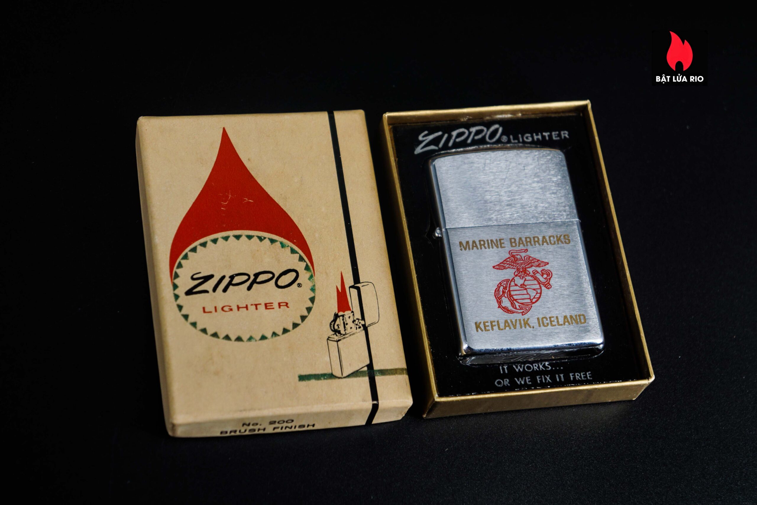 Zippo Xưa 1973 - Marine Barracks Keflavik 1